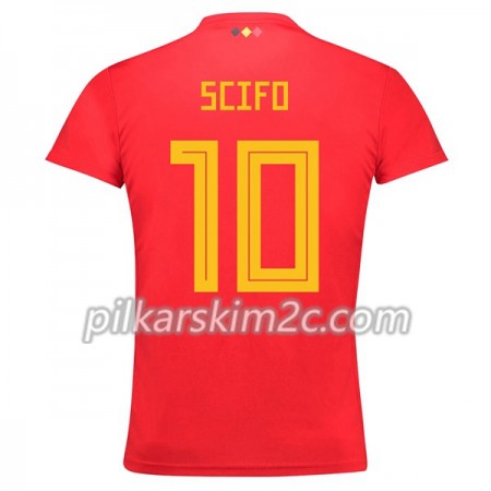 Koszulka Belgia Scifo 10 Główna Mistrzostwa Świata 2018 - Koszulki Piłkarskie